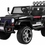 Dětské elektrické auto Raptor Drifter černé s dálkovým ovladačem a pohonem 4x4