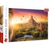 Puzzle 1000 dílků – starověký chrám v Myanmaru TREFL
