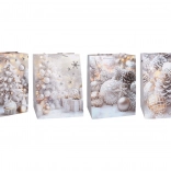 Dárková taška M 26 × 32 × 10 cm – Vánoce