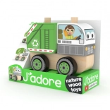 Skládací dřevěné auto