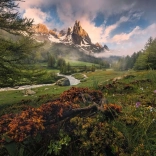 Puzzle RAVENSBURGER Příroda ve Vallée 1000 dílků