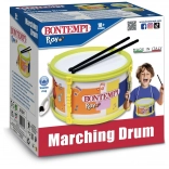 Pochodový buben s paličkami a popruhem