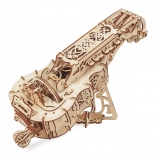 Ugears mechanická dřevěná niněra (hurdy-gurdy) – stavebnice