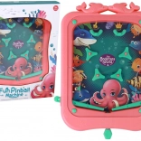 Mini stolní pinball růžový