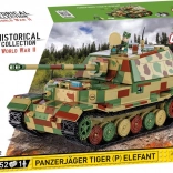 Stavebnice COBI Panzerjäger Tiger (P) Elefant – historická kolekce 1:28