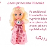 Panenka princezna Růženka, česky mluvící 35 cm
