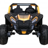 Dětské elektrické buggy ATV Racing 4x4 pro 2 děti – Zlatá