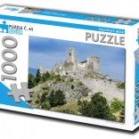 Turistické puzzle Čachtický hrad 1000 dílků