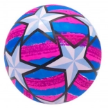 Gumový míč s jasnými hvězdami modrý 24 cm