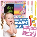 Woopie vodní kreslicí podložka 2v1 XXL 100 × 70 cm se svítícím efektem