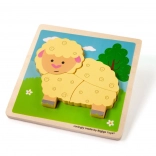 Vkládací puzzle Ovečka od Bigjigs Toys