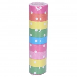 Párty serpentíny Tečky 4 m