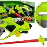 Kosmická zbraň se světelným mečem a maskou – zelená sada