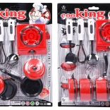 Dětské nádobí se sporákem – kuchyňský set pro malé kuchaře