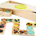 Dřevěné domino Ovečka Shaun