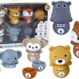 bowling se zvířátky pro batolata – interaktivní zábava s míčkem