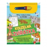 Kouzelné malování vodou – blok s tužkou Kouzelná zvířátka