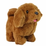 Interaktivní chodící pejsek hnědý – štěká a vrtí ocáskem