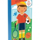 Magnetické puzzle pro děti – Sportovec