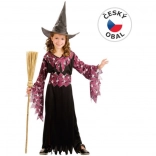 Karnevalový kostým Čarodějka pro děti 130-140 cm