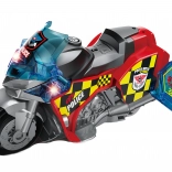 policejní motorka s efekty 25 cm