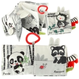 Senzorická látková knížka ANIMAL KINGDOM – sova