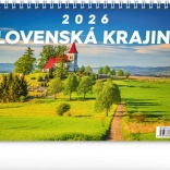Stolní kalendář Slovenská krajina 2026
