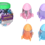 Ořezávátko se zásobníkem a gumou – vesmírná loď