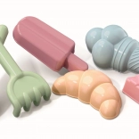 Androni 6dílná sada tvořítek na písek – cukrárna