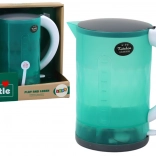 Elektronická dětská konvice na baterie se světly a zvuky – zelená