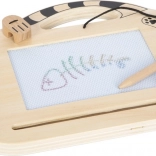 Magnetická kreslící tabulka ve tvaru kočky