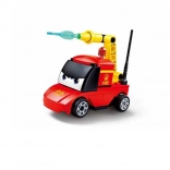 Sluban Natahovací autíčko s očima Hasiči