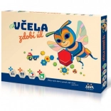 Včela zdobí úl mozaika 60ks