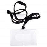 Jmenovka na krk s provázkem 45 cm – černá nebo tmavě modrá