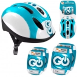 Dětská sada ochranného vybavení modrá