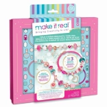 Sada na výrobu náramků – růžová