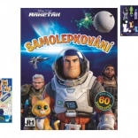Sešit Samolepkování Rakeťák se Samolepkami