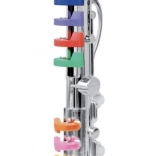 Klarinet stříbrný s 8 klapkami