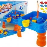 Velká vodní rybářská hra pro děti se stolkem a dvěma pruty