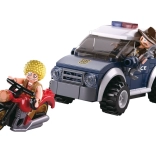 Sluban policie offroad a zloděj na motorce