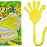 Lepivá ruka slime žlutá