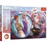 Puzzle Trefl Disney Frozen 2 – sesterské dobrodružství, 160 dílků