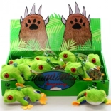 Plyšová žába přívěsek na klíče