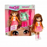 Panenka Unique Eyes – módní sada s doplňky 25 cm