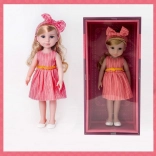 PLEJO panenka v červených šatech