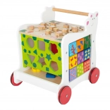 Small Foot dřevěné chodítko lední medvěd