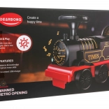 Interaktivní dětská lokomotiva s úložným prostorem a světly