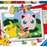 CreArt Pokémon – malování podle čísel