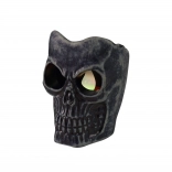 Halloweenská blikající mini lampička ve tvaru lebky