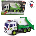 MaDe Popelářské Auto s Kontejnerem a Setrvačníkem